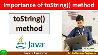 Importance of toString method in java