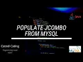 Populate JCombo from MySQL