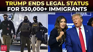 US immigration crackdown | Trump ends legal status for 530,000+ migrants from Cuba, Haiti, Venezuela