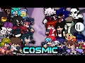 FNF Cosmic But Every Turn A Different Cover Is Used