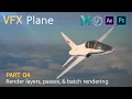 Render layers passes batch rendering with Maya V-Ray - VFX Plane Part 04 Deprecated Workflow