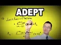 Learn English Words ADEPT - Meaning Vocabulary with Pictures and Examples