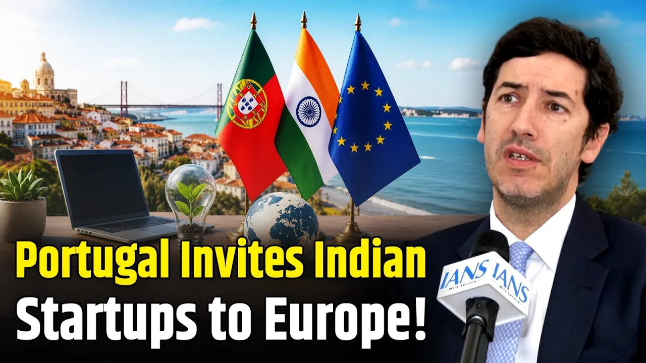 Portugal Sees India as Key Strategic Partner for Future Growth |  Joao Rui Ferreira | Exclusive IANS