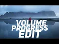 Volume progress bar editing in kinemaster by haneesh photorial
