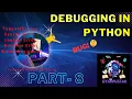 Debugging and types of errors in python