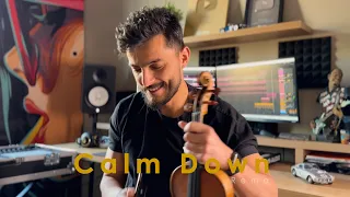 CALM DOWN Rema Violin Cover By Andre Soueid 