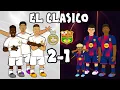 Lagu EL CLASSICO! Real Madrid 2-1 FC Barcelona ⚽ VECHT! (Bellingham Mbappe Doelpunten Hoogtepunten La ...
