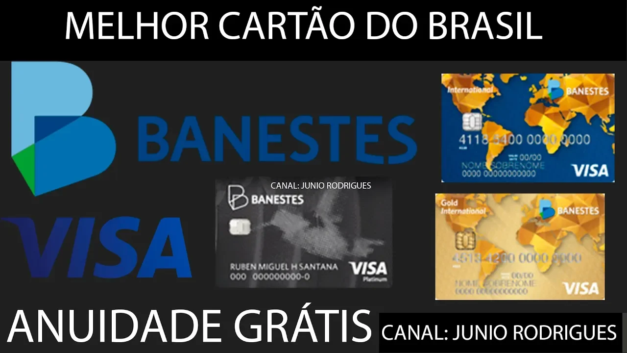 CONHEÇA OS CARTÕES DE CRÉDITO BANESTE VISA FÁCIL APROVAÇÃO 1º ANO DE ANUIDADE GRÁTIS