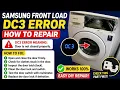 How To Repair DC3 Error Samsung Frontload Automatic Washing