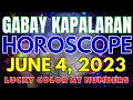 Horoscope ngayon JUNE 4 2023 Daily horoscope for today lucky numbers and color