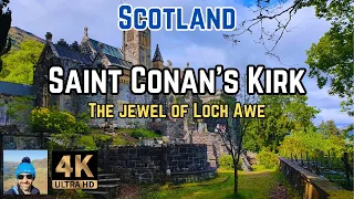 saint conans kirk the jewel of loch awe scotland