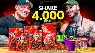 4000 CALORIAS NO SHAKE DO GIGA | Monstro na Cozinha #005