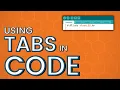 Using tabs to organize code with the Arduino IDE