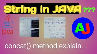 concat method string class in java string handling