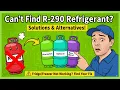 Can t Find R-290 Refrigerant for Your Fridge or Freezer Solutions Alternatives