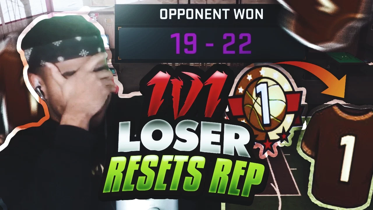 1 V 1 AGAINST TRASH TALKER!! LOSER HAS TO RESET THEIR MYPARK REP!!! 😱😳😨