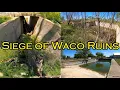 Siege of Waco Compound Ruins Then and Now