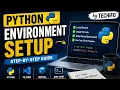 Python Environment Setup for Beginners Install Python VS Code Virtual Environment Techifo