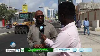 Isbadel Iyo Muuqaal Ka Duwan Kii Hore Oo Jira Wadada Soobe Oo La Saaray Laami Cusub 