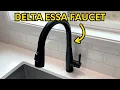 Why I Love This Matte Black Kitchen Faucet Delta Essa Faucet Closer Look
