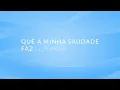 Roberto Carlos - Outra Vez (Lyric Video)