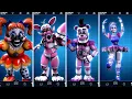 FNAF AR Stylized Sister Location Animatronics Jumpscare Workshop Animations