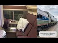 Amtrak s NEW Viewliner II Bedroom Review Cardinal Chicago to Charleston