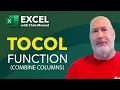 Master the TOCOL Function in Excel to Combine Columns