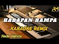 Lagu HARAPAN HAMPA KARAOKE REMIX NADA CEWEK 