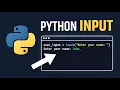 Python Tutorial for Beginners User Input in Python Explained