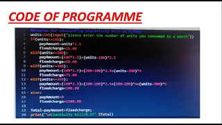 Calculate Electricity Bill Using Python
