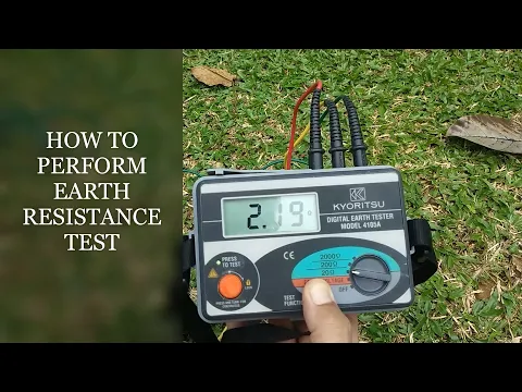 Download MP3 HOW TO PREFORM EARTH RESISTANCE TEST