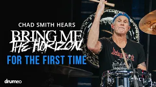 chad smith hears bring me the horizon for the first time
