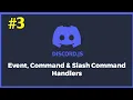 Event Command and Slash Command Handler Discord js V13 Replit Ep 3