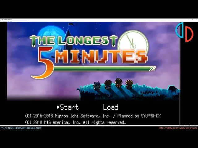 Yuzu Nintendo Switch Emulator - The Longest Five Minutes Ingame (Canary eef9838 + WIP)