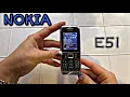 Nokia E51 Silver (2007 year) Incoming call