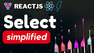 Select Drop Down ReactJS ListBox Simplified