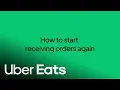 Instructional Guide Resetting your Uber Tablet Uber Eats