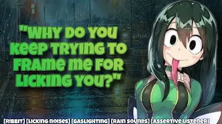 licked and gaslit by a frog girl