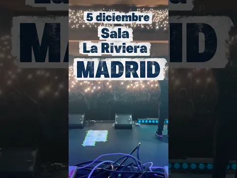 Lo de Madrid del 5 de diciembre será épico…