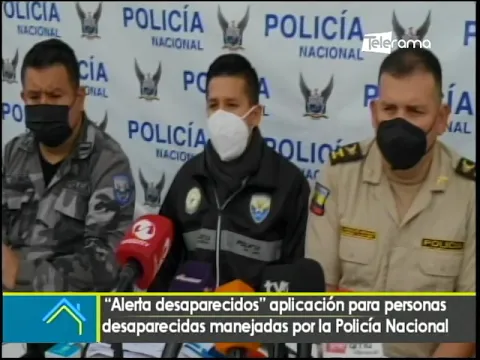 Alerta desaparecidos aplicación para personas desaparecidas manejadas por la policía nacional