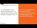 Vocab Unit 1 Level F - Exercise Review
