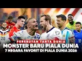 Inggris NOL Kebobolan! Haaland is BACK Cetak Sejarah! Inilah 7 Negara Favorit Juara Piala Dunia 2026