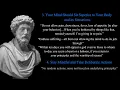 My Summary of The Meditations of Marcus Aurelius | (22 Stoic Principles)