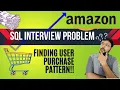 Amazon Business Analyst Interview Question Complex SQL Problem Level Hard
