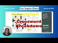 Crossword Breakdown LA Times Crossword January 4 2025 Saturday
