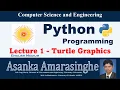 Python 1 - Turtle Graphics English