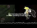 Flower Man With Vocals + Extra Lyrics Deltarune Chapter5 (Feat  ⁨@lilyrabbitsings278 )Rock Version