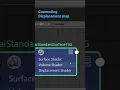 How to connect your displacement map