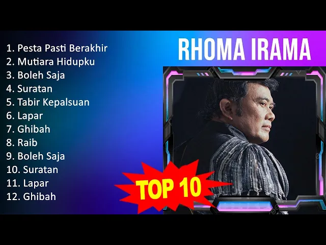 Download MP3 Rhoma Irama 2023 - Lagu Pop Lawas Indonesia - Pesta Pasti Berakhir, Mutiara Hidupku, Boleh Saja,...